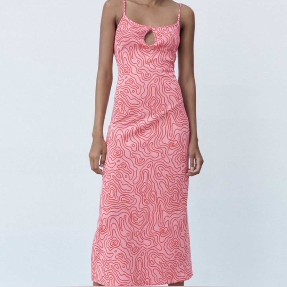 Zara Jacquard Knit Dress, Size Small